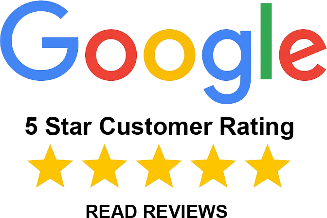 Google 5 Star Customer Rating — Read Reviews